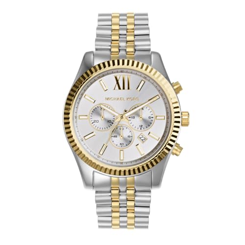 Michael Kors Zegarek Chronograficzny Męski MK8344 - Srebrny - obrazek 1