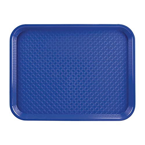 Kristallon taca do serwowania żywności 350 x 450 mm niebieska - obrazek 1