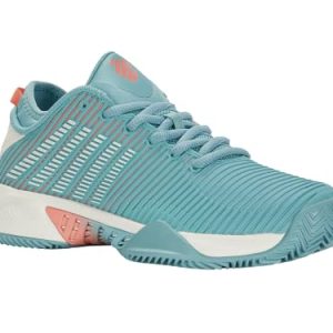 K Swiss Hypercourt Supreme Hb damskie buty tenisowe, Blanc De Nile Blue Desert Flower, 42 EU K Swiss Hypercourt Supreme Hb damskie buty tenisowe, Blanc De Nile Blue Desert Flower, 42 EU