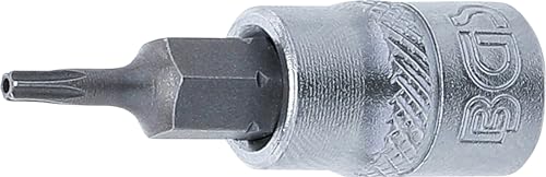 BGS 2356 Nasadka do bitów 6,3 mm (1/4") profil T (do Torx) z otworem T8 - obrazek 1