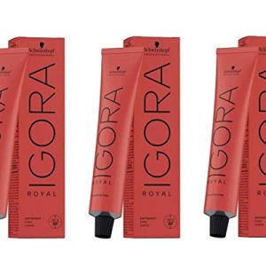 Schwarzkopf IGORA Royal Premium farba do włosów 1 0, czarna, opakowanie (1 x 60 ml) Schwarzkopf IGORA Royal Premium farba do włosów 1 0, czarna, opakowanie (1 x 60 ml)