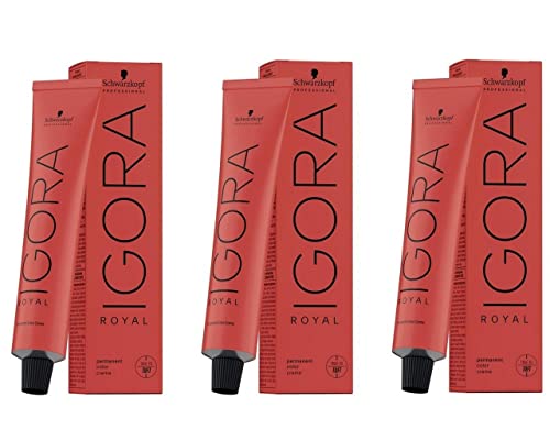 Schwarzkopf IGORA Royal Premium farba do włosów 1 0, czarna, opakowanie (1 x 60 ml) - obrazek 1