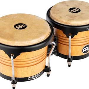 Meinl Percussion Marathon® Series FWB190 Wood Bongo, Super Natural Meinl Percussion Marathon® Series FWB190 Wood Bongo, Super Natural
