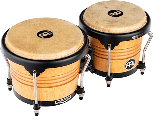 Meinl Percussion Marathon® Series FWB190 Wood Bongo, Super Natural Meinl Percussion Marathon® Series FWB190 Wood Bongo, Super Natural