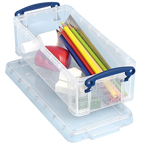 Really Useful pudełko do przechowywania, 0,90 l, przezroczyste - obrazek 1