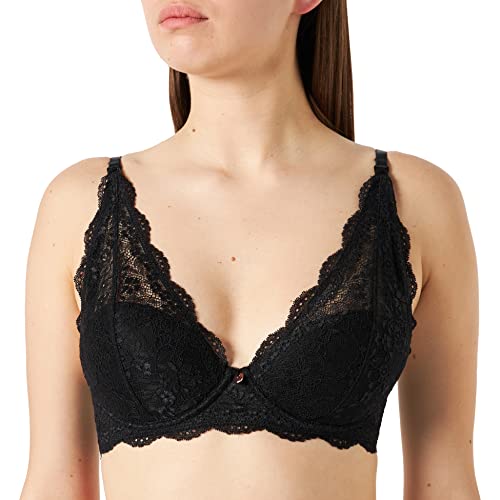 Noppies Maternity Wired Bra Lace biustonosz wyściełany Black P090, C70
