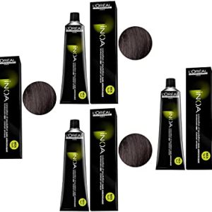Loreal, Inoa, Farba do włosów 4 Brąz Loreal, Inoa, Farba do włosów 4 Brąz