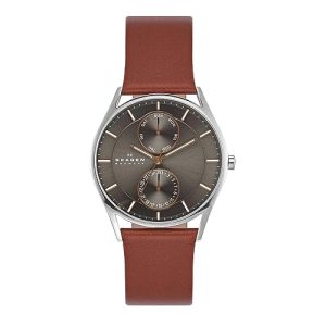 Skagen Mężczyźni Holst Zegarek, Srebrny/Szary, Ø 40 mm Skagen Mężczyźni Holst Zegarek, Srebrny/Szary, Ø 40 mm