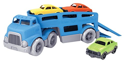 Green Toys Car Carrier Vehicle Set Toy – Niebieski