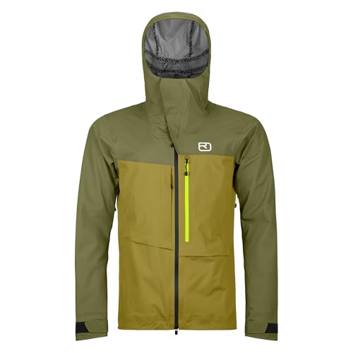 Ortovox 3L Ravine Shell Mężczyźni Kurtka Hardshell Brązowa/Zielona Ortovox 3L Ravine Shell Mężczyźni Kurtka Hardshell Brązowa/Zielona
