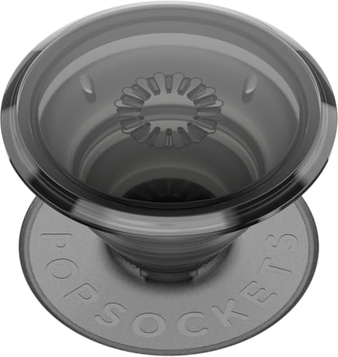 PopSockets Phone Grip Translucent Black Smoke