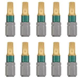 kwb Bit tytanowy wysokowydajny zestaw bitów Torx T 25 mm magnetyczne, uniwersalne bity wkrętakowe