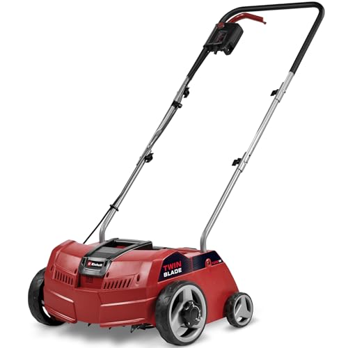 Einhell Gc Es 1231/1 Wertykulator, Czarny/Czerwony, 93 x 58 105 cm - obrazek 1