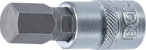 BGS 2584 Nasadka do bitów 10 mm (3/8") gniazdo sześciokątne 12 - obrazek 1