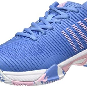 K Swiss Dziewczęce buty tenisowe Hypercourt Express 2 Hb, Silver Lake Blue White Orchid Pink, 39 eu K Swiss Dziewczęce buty tenisowe Hypercourt Express 2 Hb, Silver Lake Blue White Orchid Pink, 39 eu