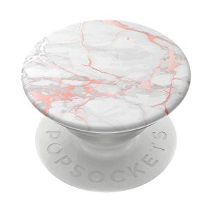 PopSockets Phone Grip Rose Gold Lutz Marble PopSockets Phone Grip Rose Gold Lutz Marble