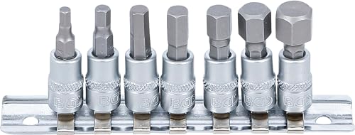 BGS 2161 Zestaw nasadek do bitów 6,3 mm (1/4") gniazdo sześciokątne 4 12 7 szt. - obrazek 1