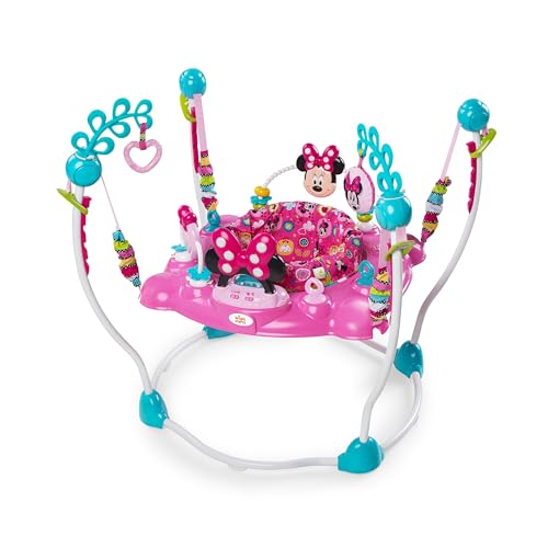 Disney Skoczek dziecięcy Minnie Mouse, różowy, K10299 - obrazek 1