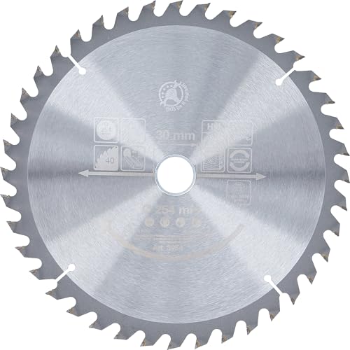 BGS Diy 3954 Tarcza pilarska z węglika spiekanego Ø 254 x 30 3,2 mm 40 zębów
