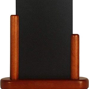 Securit 10 x 15 cm lakierowane wykończenie elegancki mały blat stołu menu kreda tablica mahoń Securit 10 x 15 cm lakierowane wykończenie elegancki mały blat stołu menu kreda tablica mahoń