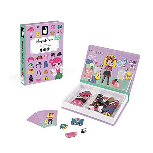 Janod Magnetibook Dressing Up Girls