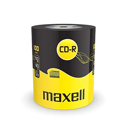 Płyty Cd r Maxell 700MB 52x 100szt - obrazek 1
