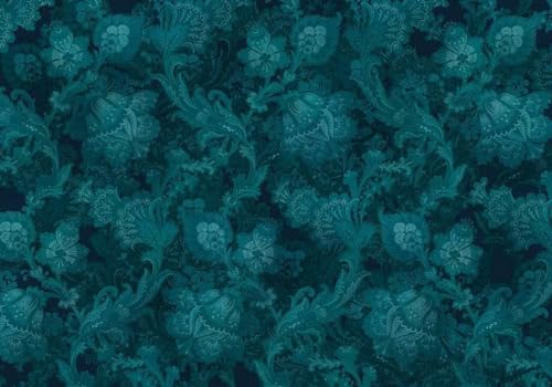 Komar fototapeta z włókniny Fleurs DE NUIT tapeta, XXL, dekoracja, styl młodzieżowy, sypialnia, salon, biuro, korytarz wymiary 400 x 280 cm (szerokość wysokość) HX8 055, kolorowa