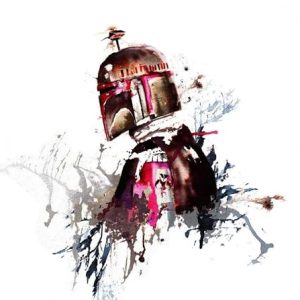 Komar Star Wars flizelina fototapeta Watercolor Boba Fett rozmiar: 250 x 280 cm (szerokość wysokość) pokój dziecięcy, tapeta dla dzieci, gwiezdne wojenne gwiazdy, IADX5 021 Komar Star Wars flizelina fototapeta Watercolor Boba Fett rozmiar: 250 x 280 cm (szerokość wysokość) pokój dziecięcy, tapeta dla dzieci, gwiezdne wojenne gwiazdy, IADX5 021