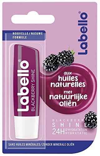 Labello Balsamy do ust Blackberry Shine 4,8 g zestaw 2 szt - obrazek 1
