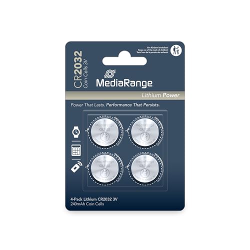 Mediarange MRBAT132 Baterie Litowe, 4 Sztuki