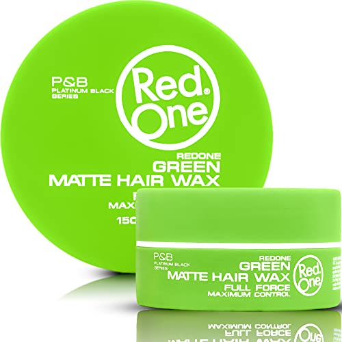Red One Wosk do włosów Zielony Matowy – 150 ml – Zestaw 6 szt