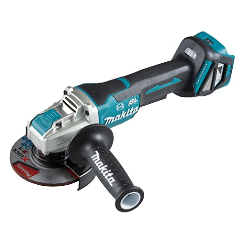 Makita DGA519Z Akumulatorowa Szlifierka Kątowa 18 V, bez Akumulatora, Ładowarki, Petrol - obrazek 1