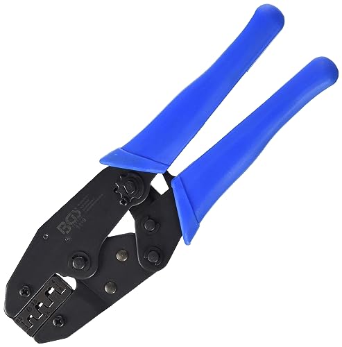 BGS 1419 Szczypce do końcówek kablowych z funkcją grzechotki niezaizolowanych 0,5 6 mm²