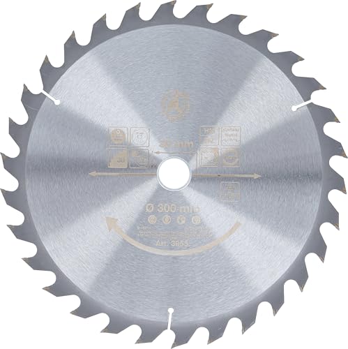 BGS Diy 3955 Tarcza pilarska z węglika spiekanego Ø 300 x 30 3,2 mm zębów - obrazek 1