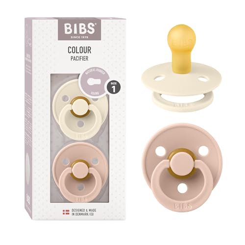 Bibs Zestaw dwóch smoczków S Blush / Ivory - obrazek 1