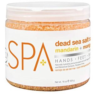 BCL Spa Organics Mandarin and Mango Dead Sea Salt Soak, 16 uncji by Bio Creative Lab