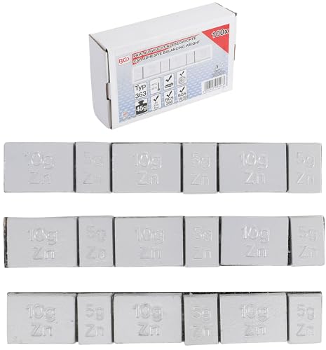 BGS 9426 Ciężarki klejone typ 363 45 g 100 szt. - obrazek 1
