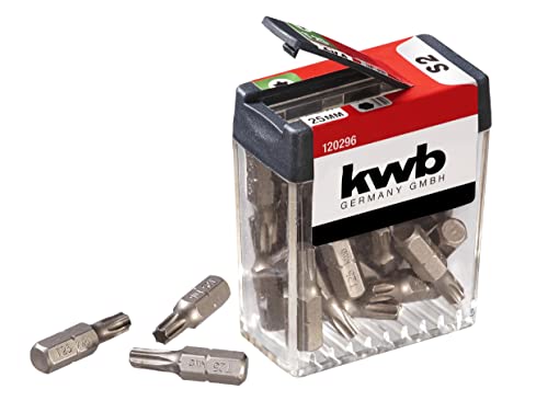 kwb Dozownik bitów Box 25 częściowy zestaw T25, wysokiej jakości bity Torx do precyzyjnej i profesjonalnej pracy - obrazek 1