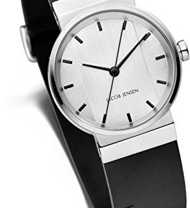 JACOB JENSEN Unisex zegarek na rękę analogowy kwarcowy kauczuk NEW Seria NO. 747 JACOB JENSEN Unisex zegarek na rękę analogowy kwarcowy kauczuk NEW Seria NO. 747