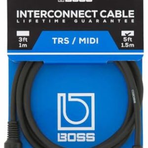 Boss BMIDI 5 35 Czarny 150 cm
