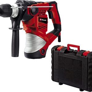 Einhell Młot udarowy TC RH 1600 (młot 4 funkcyjny, W, częstotliwość uderzeń 3900 min 1, siła uderzenia J, SDS Plus, blokada i udarów, w kuferku)