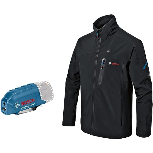 Bosch Professional Ogrzewana kurtka GHJ 12+18 V XA (w zestawie adapter USB GAA 12V 21) rozmiar 3XL - obrazek 1
