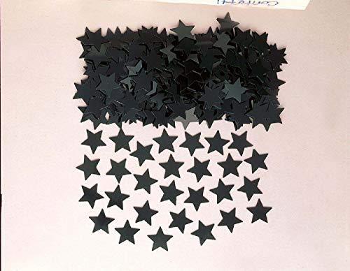 Amscan 14 g Stardust metal konfetti akcesorium imprezowe, czarne - obrazek 1