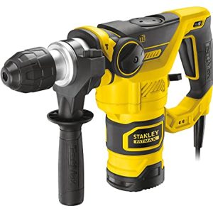 Stanley Młot udarowy SDS-Plus FME1250K – Czarny Żółty – 1250 W – 850 obr/min Stanley Młot udarowy SDS-Plus FME1250K – Czarny Żółty – 1250 W – 850 obr/min