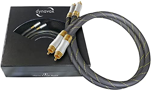 Dynavox Kabel cinch Highend stereo 2 x 0,6 m 1x