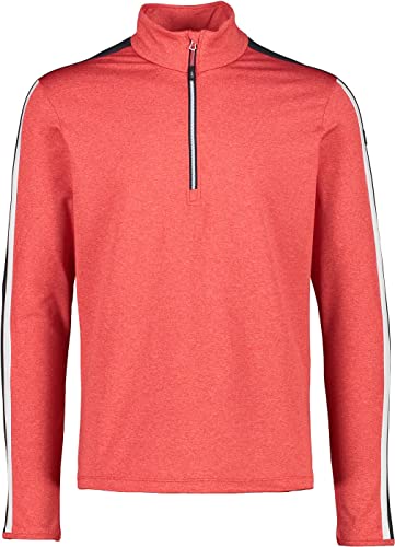 C.P.M. Męski sweter z polaru Superlight Softtech Czerwony 31cf 54