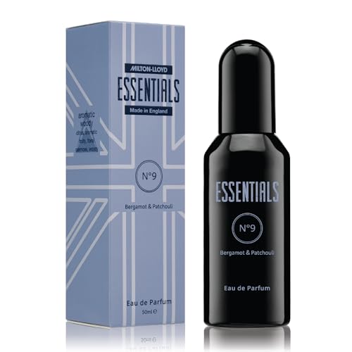 MILTON LLOYD ESSENTIALS No 9 Perfumy dla mężczyzn. 50 ml woda perfumowana, luksusowy zapach męska po goleniu, długotrwały mężczyzn