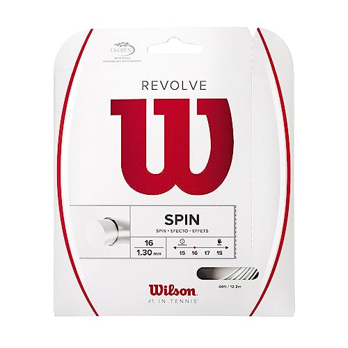 Wilson, Naciąg do tenisa revolve 16 wh wrz946500, biały