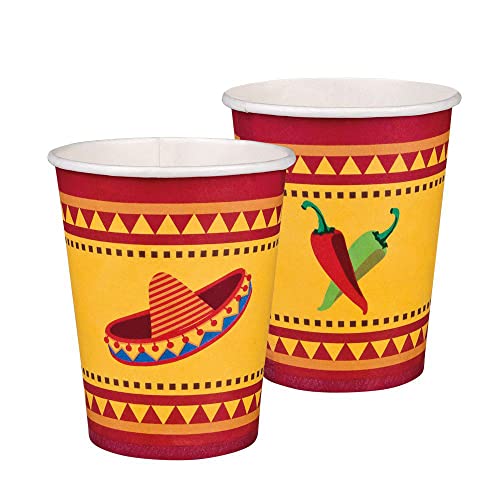Kubeczki papierowe Mexico, 250ml., 10 szt.
