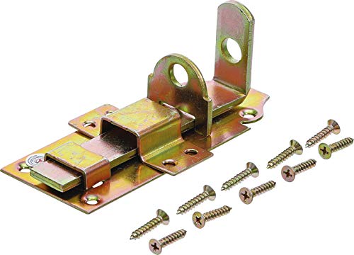 BGS Diy 8081 Zasuwka z blaszką zaczepową 125 x 50 mm - obrazek 1